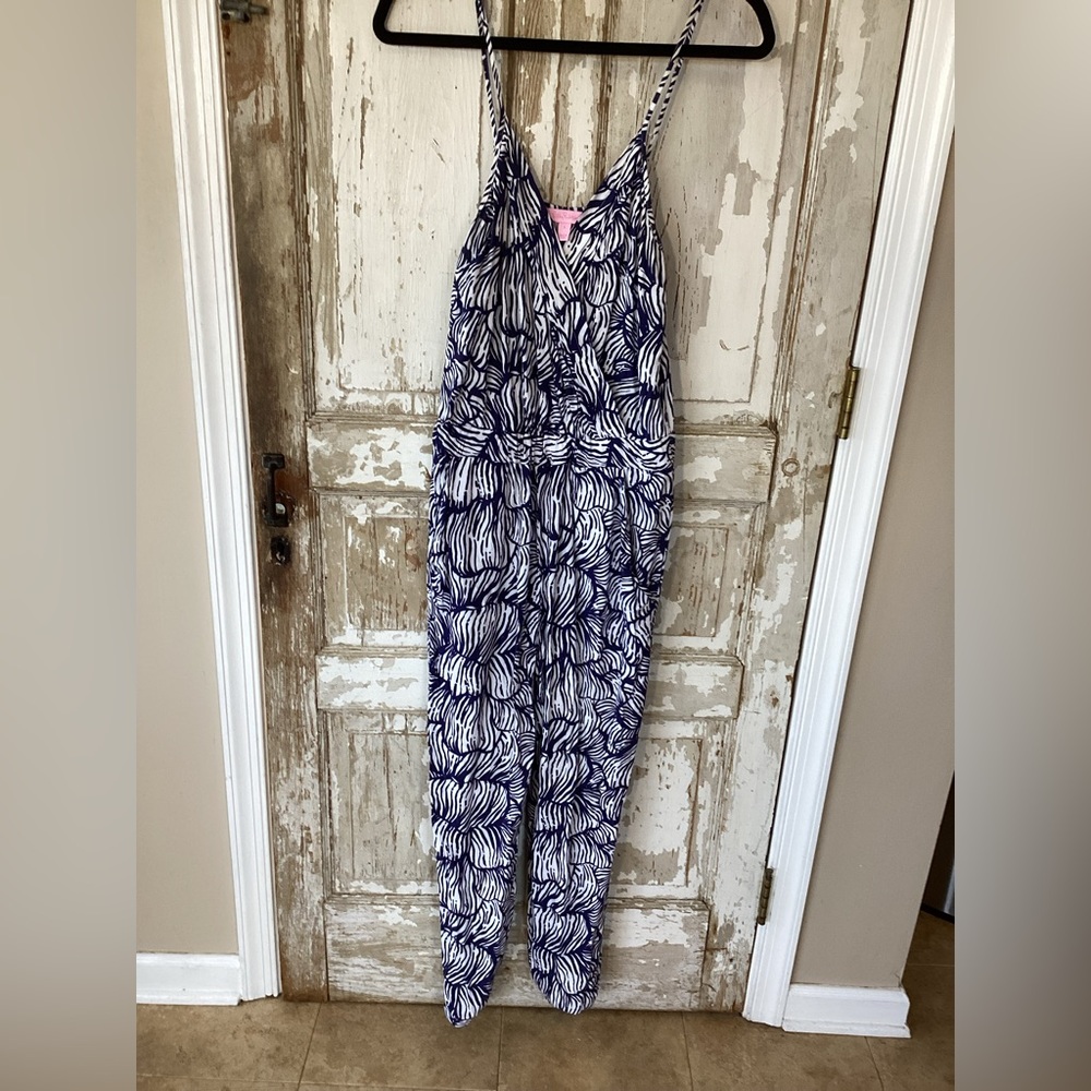 Lilly Pulitzer Melba Jumpsuit House of Nemo Size Small